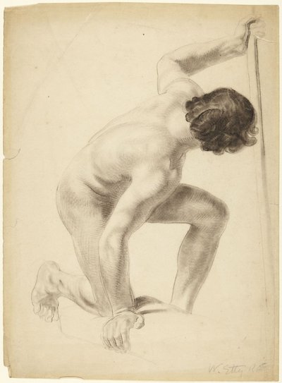 Studium męskiej postaci autorstwa William Etty