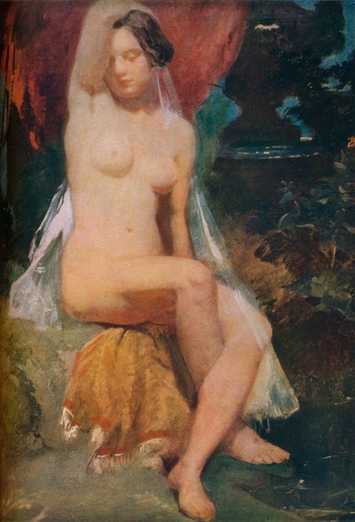 Kobieta przy fontannie, ok. 1840 r. autorstwa William Etty