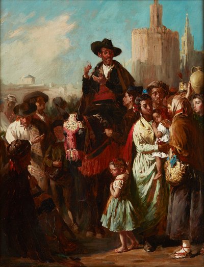 Andaluzyjski znachor autorstwa William Ewart Lockart