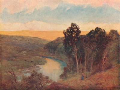 „Popołudniowe słońce na wzgórzach Galloway”, c1893 autorstwa William Eyre Walker