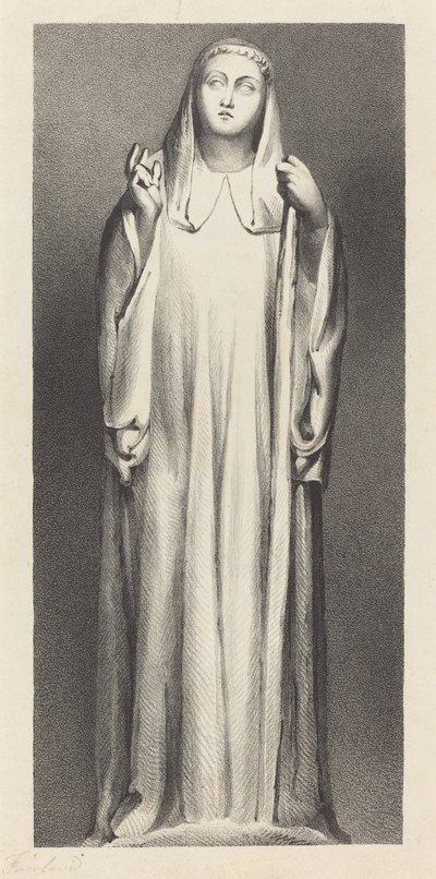Figura z katedry w Peterborough autorstwa William Fairland after John Flaxman