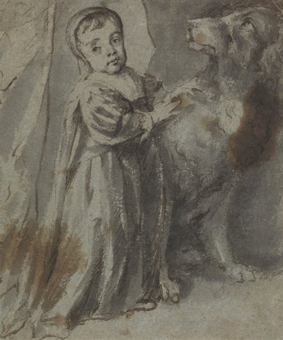 Karol II jako dziecko autorstwa William Faithorne