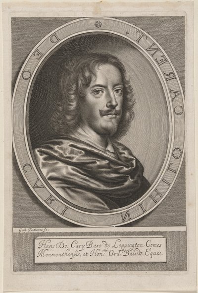 Henry Carey, hrabia Monmouth autorstwa William Faithorne