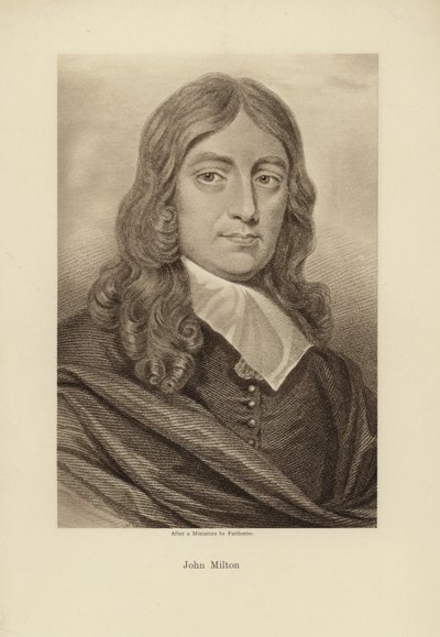 John Milton autorstwa William Faithorne