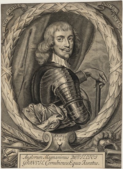 Sir Bevil Grenville autorstwa William Faithorne