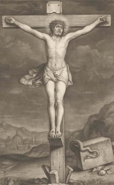 Ukrzyżowanie autorstwa William Faithorne