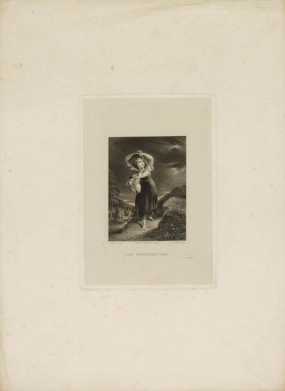 Burza z piorunami autorstwa William Finden