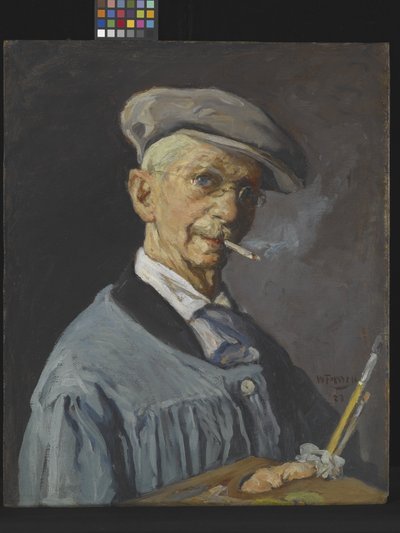Malarz (olej na płótnie) autorstwa William Forsyth