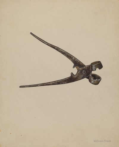 Forma pocisku, c. 1940. autorstwa William Frank