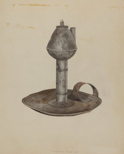 Lampa kolonialna, 1938. autorstwa William Frank