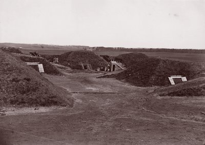 Fort Darling, James River, ca. 1865. autorstwa William Frank Browne