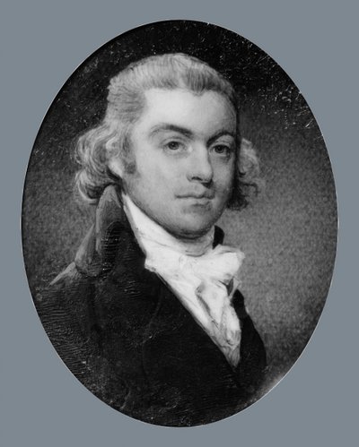 Portret dżentelmena, ca. 1795. autorstwa William Franks