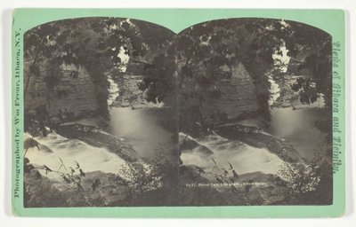 Forest Falls z góry, wąwóz Itaka, koniec XIX wieku. autorstwa William Frear
