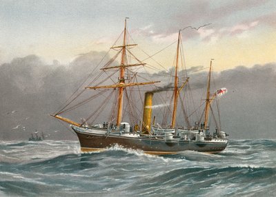 HMS Nimfa (Rozbiórka) autorstwa William Frederick Mitchell