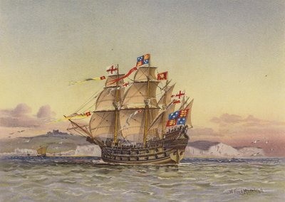 Wielki Harry z 1488 autorstwa William Frederick Mitchell