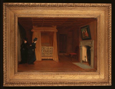 Wizyta w Nawiedzonej Komnacie, 1869 autorstwa William Frederick Yeames