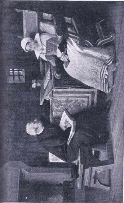 Lady Jane Grey w wieży, ilustracja ze Światowej Biblioteki Najlepszych Książek, ok. 1940 r. autorstwa William Frederick Yeames