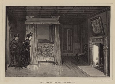 Wizyta w Nawiedzonej Komnacie autorstwa William Frederick Yeames