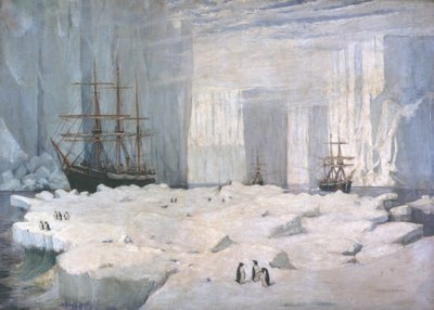 Antarktyczna wyprawa wielorybnicza do Dundee (1892-3) autorstwa William G. Burn Murdoch