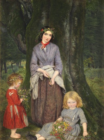 Kwiat dziewczyna autorstwa William Gale