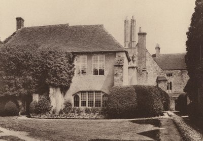 Zamek Amberley, West Sussex (zdjęcie czarno-białe) autorstwa William Galsworthy Davie