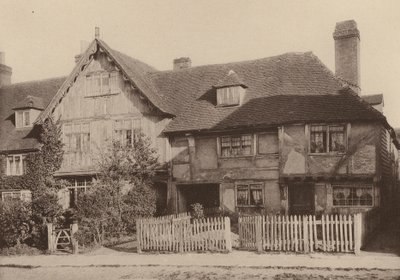 W Cranbrook, Kent (zdjęcie czarno-białe) autorstwa William Galsworthy Davie