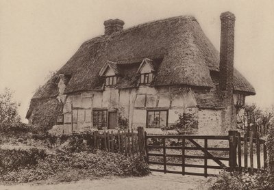 W Hardham, niedaleko Pulborough, West Sussex (zdjęcie czarno-białe) autorstwa William Galsworthy Davie
