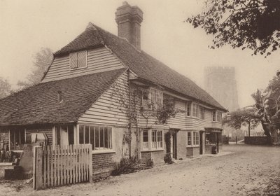 W Hawkhurst, Kent (zdjęcie czarno-białe) autorstwa William Galsworthy Davie