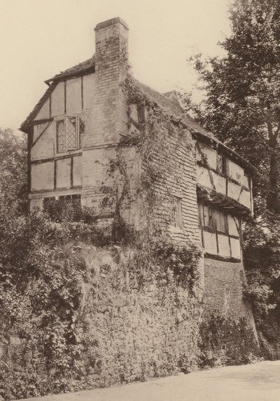W Pulborough, West Sussex (zdjęcie czarno-białe) autorstwa William Galsworthy Davie