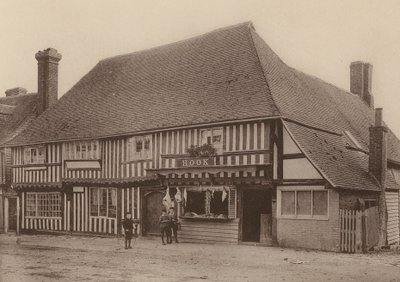 W Tenterden, Kent (zdjęcie czarno-białe) autorstwa William Galsworthy Davie