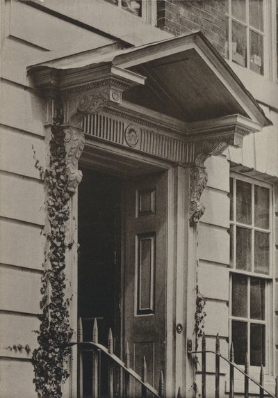 Wejście, Wzgórze Zamkowe, Winchester (zdjęcie czarno-białe) autorstwa William Galsworthy Davie