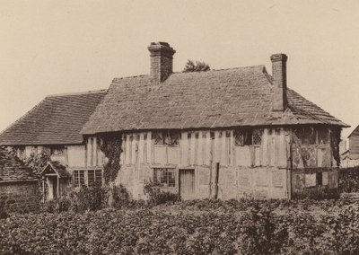 Farma Great Daux, Billingshurst, West Sussex (zdjęcie czarno-białe) autorstwa William Galsworthy Davie