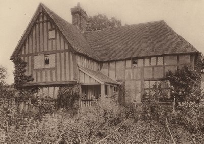 Horseshoe House, Beckley, Sussex (zdjęcie czarno-białe) autorstwa William Galsworthy Davie