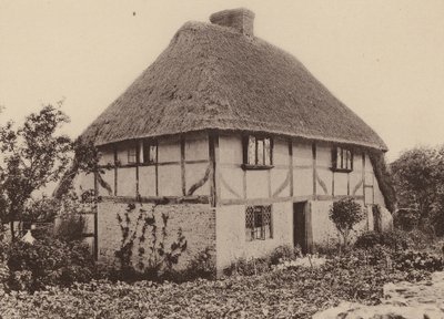 Rose Cottage, Pulborough, West Sussex (zdjęcie czarno-białe) autorstwa William Galsworthy Davie