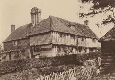 Smugley Farm, Goudhurst, Kent (zdjęcie czarno-białe) autorstwa William Galsworthy Davie