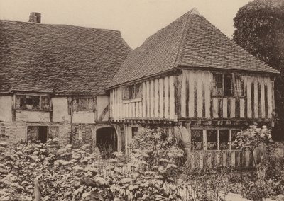 Swaylands, niedaleko Penshurst, Kent (zdjęcie czarno-białe) autorstwa William Galsworthy Davie