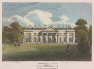 Castle Hill Lodge, Middlesex autorstwa William George Moss