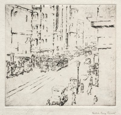 Aleja autorstwa William George Reindel