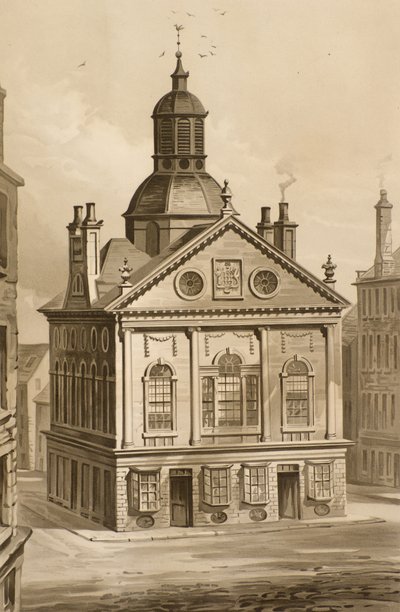 Bez tytułu [Hala Handlowa, High Street, Dundee] (akwaforta) autorstwa William Gibb