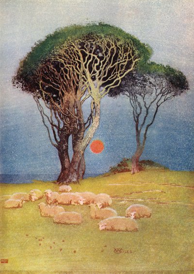 Noc Przesilenia Letniego (kolor lito) autorstwa William Giles