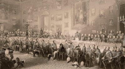 Bankiet Waterloo w Aspley House 18 czerwca 1836 roku. autorstwa William Greatbach