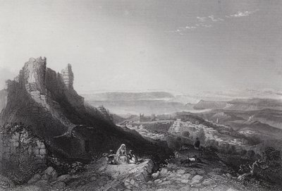 Jezioro Tyberiadzkie (grawerowanie) autorstwa William H. Bartlett