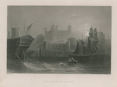 Tower of London autorstwa William H. Bartlett