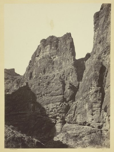 Kanion Kanab Wash, rzeka Kolorado, patrząc na południe autorstwa William H. Bell