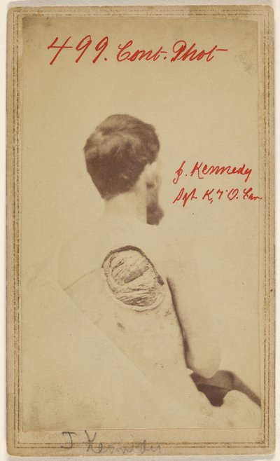 [John Kennedy Sgt. Co. K. 7th Ohio Calvry]. autorstwa William H. Bell