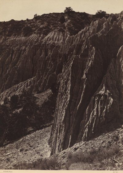 Rzeźba Deszczu, Kanon Salt Creek, Utah autorstwa William H. Bell