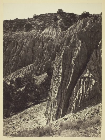 Rzeźba Deszczu, Kanon Salt Creek, Utah autorstwa William H. Bell