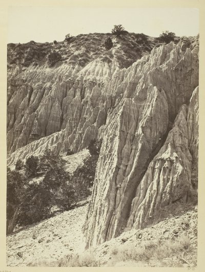 Rzeźba Deszczu, Salt Creek Canon, Utah autorstwa William H. Bell