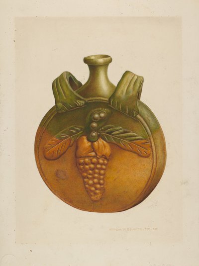 Butelka na wodę, ok. 1939. autorstwa William H Edwards