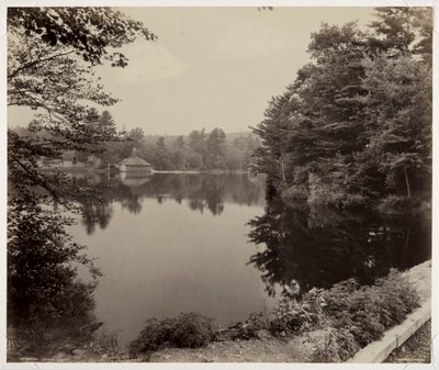 Bear Lake, LVRR, c. 1898-1899. autorstwa William H. Rau